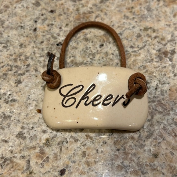Wine Gift Tag “Cheers” - Picture 2 of 5